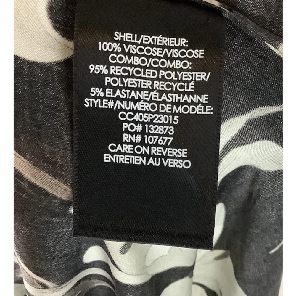 NWT Alice + Olivia Sz S Edyth Stargazer Floral Print Maxi Dress Black Viscose - Picture 10 of 10